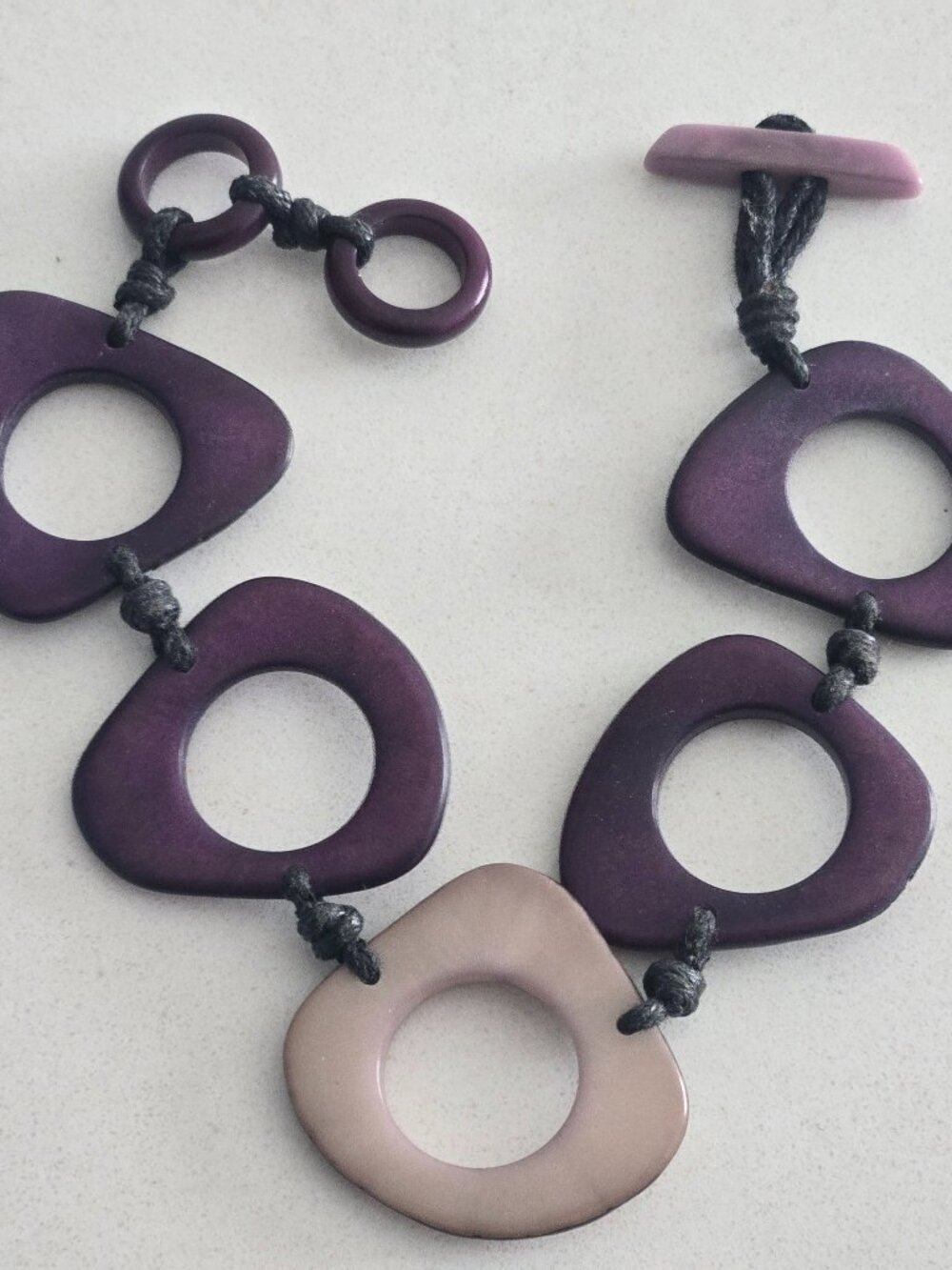 Stylish Handcrafted Tagua Nut Bracelet